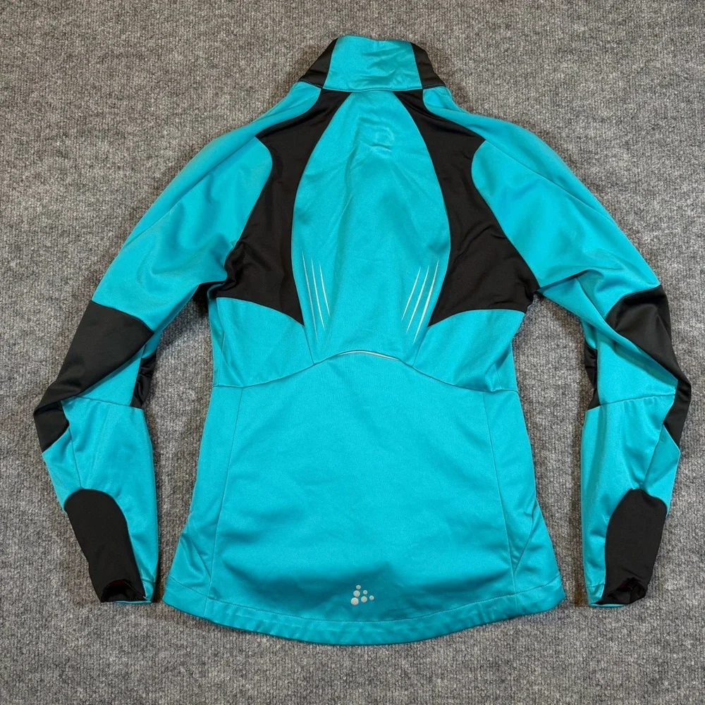 CRAFT Womens High Performance PXC Fleece Lined VentAir Winter Jacket XS Blue - Picture 2 of 13